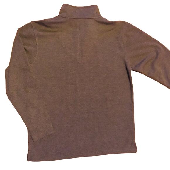 Men’s Ribbed Quarter Zip Pullover - Picture 5 of 5